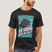 Haar geluid drijft me gek geluid engineer H T-shirt (Voorkant)