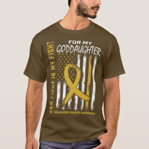 Haar gevecht is mijn dochter kinderkanker. t-shirt