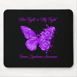 Haar gevecht is mijn 'Fight Turner Syndrome Aw'. Muismat
