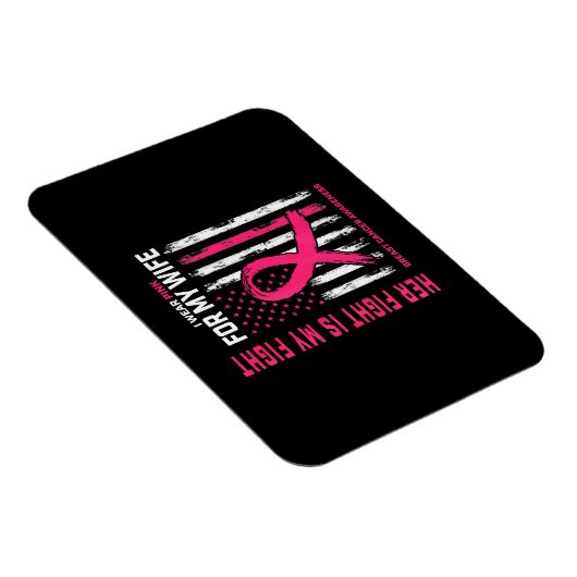 Haar gevecht is mijn gevecht dat ik een roze vrouw magneet (Rechterzijde)