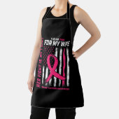 Haar gevecht is mijn gevecht dat ik een roze vrouw schort (Insitu)
