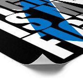 Haar gevecht is mijn gevecht Diabetes. Poster (Hoek)