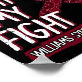 Haar gevecht is mijn gevecht met Williams-Buren Wi Poster (Hoek)