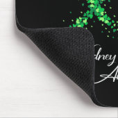 Haar gevecht is mijn gevecht nierziekte bewustzijn muismat (Hoek)