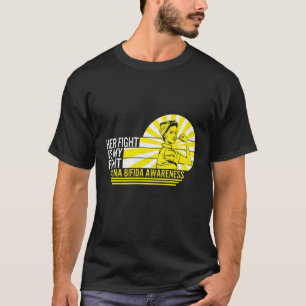 Haar gevecht is mijn gevecht Spina Bifida Awarenes T-shirt