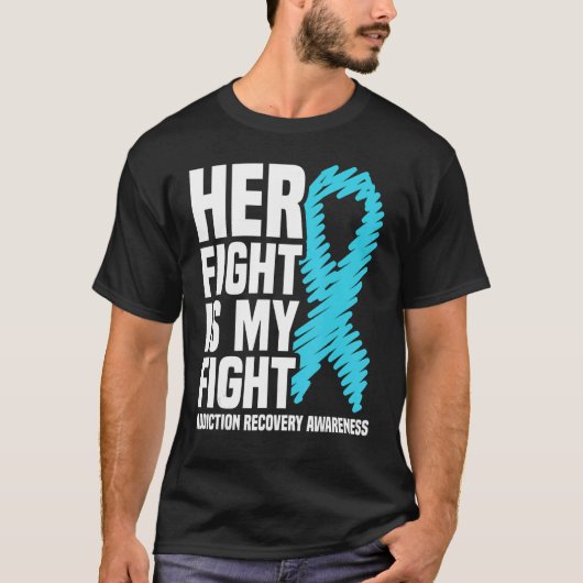 Haar gevecht is mijn gevecht t-shirt (Voorkant)
