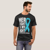 Haar gevecht is mijn gevecht t-shirt (Voorkant volledig)