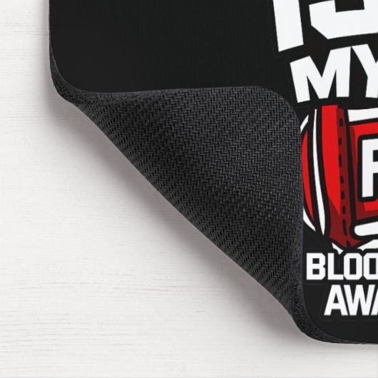 Haar gevecht is mijn gevecht tegen bloedkanker vlo muismat (Hoek)