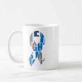 Haar gevecht is mijn gevecht tussen Diabetes. Koffiemok (Links)