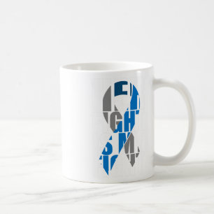 Haar gevecht is mijn gevecht tussen Diabetes. Koffiemok