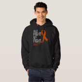 Haar gevecht is mijn 'gevechtsvermogen' hoodie (Voorkant volledig)