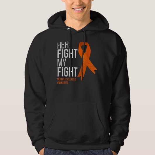 Haar gevecht is mijn 'gevechtsvermogen' hoodie (Voorkant)
