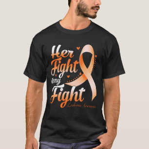 Haar gevecht is mijn maand van het 'Fight LEUKEMIA T-shirt