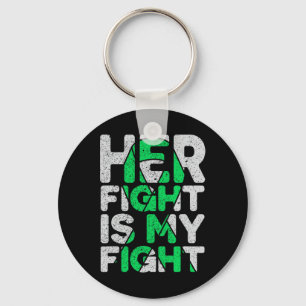 Haar gevecht is mijn nachtziekte. sleutelhanger