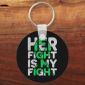 Haar gevecht is mijn nachtziekte. sleutelhanger (Voorkant)