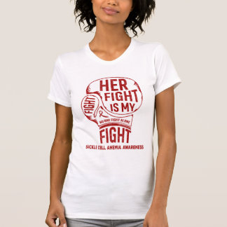 Haar gevecht is mijn 'sikkelcelanemie'-bewustzijn t-shirt
