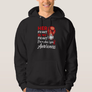 Haar gevecht is mijn strijd medische aandoening an hoodie