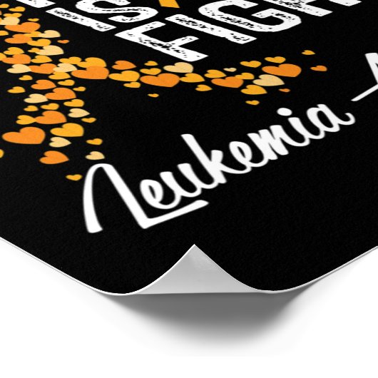 Haar gevecht is ons gevecht leukemie bewustzijn 1 poster (Hoek)