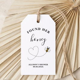 Haar gevonden Honey Bruidsfeest of Trouwen Cadeaulabel