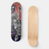 Haar gitaar kunst persoonlijk skateboard (Voorkant)
