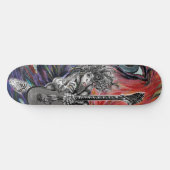 Haar gitaar kunst persoonlijk skateboard (Horizontaal)