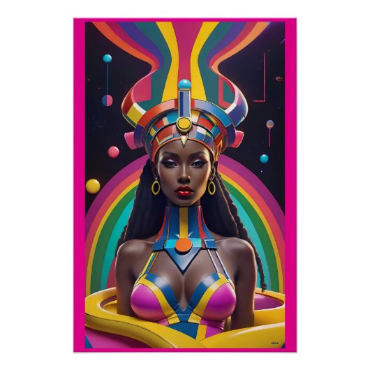 Haar glamour maakte hen vrij perfect poster (Voorkant)