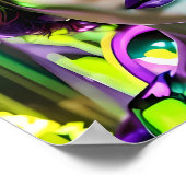 Haar glamour wordt haar poster (Hoek)