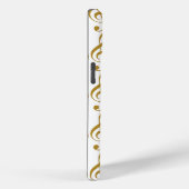 haar gouden treble slim musical note Case-Mate iPhone case (Achterkant / Rechts)