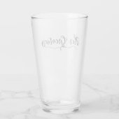 "Haar grootsheid" Glas (Achterkant)
