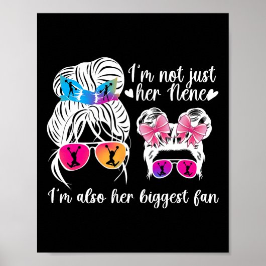 Haar grootste fan Cheer Nene van een Cheerleader N Poster (Voorkant)