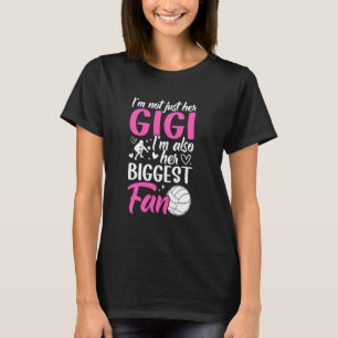 Haar grootste fan Volleybal Gigi Van Een Volleybal T-shirt