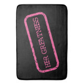 "HAAR GROOTTE" BADMAT (Voorkant Verticaal)