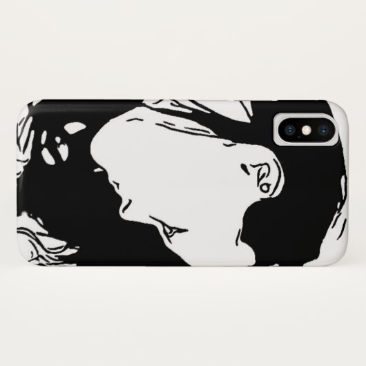 HAAR HAAR ACHTER Case-Mate iPhone CASE (Achterkant (horizontaal))