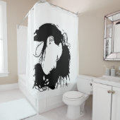 HAAR HAAR ACHTER DOUCHEGORDIJN (In situ)