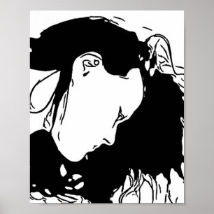 HAAR HAAR ACHTER POSTER