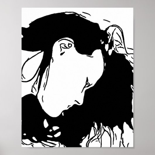 HAAR HAAR ACHTER POSTER (Voorkant)