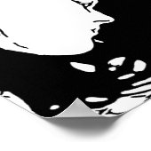 HAAR HAAR ACHTER POSTER (Hoek)