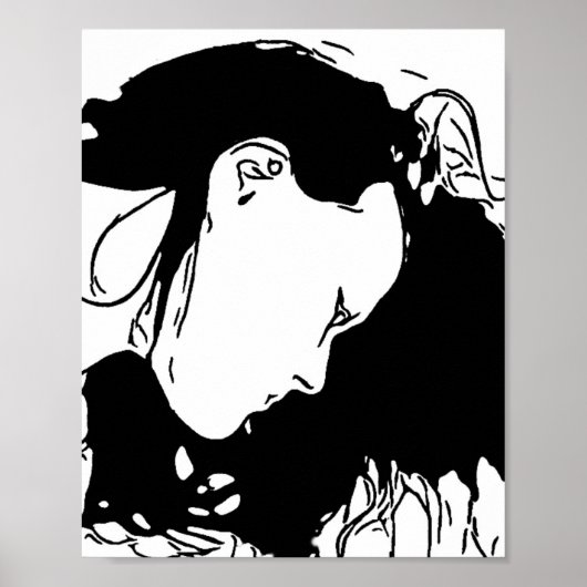 HAAR HAAR ACHTER POSTER (Voorkant)