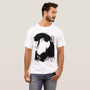 HAAR HAAR ACHTER T-SHIRT