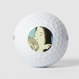 Haar haar haar haar (mooie Aziatische vrouw) (Koto Golfballen