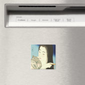 Haar haar haar haar (mooie Aziatische vrouw) (Koto Magneet (Insitu (Vaatwasser))