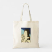 Haar haar haar haar (mooie Aziatische vrouw) (Koto Tote Bag (Achterkant)