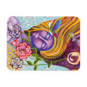 "Haar hart fladdert vrij" Magneet (Horizontaal)