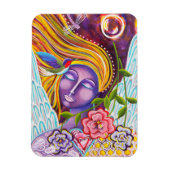 "Haar hart fladdert vrij" Magneet (Verticaal)