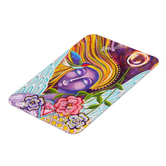 "Haar hart fladdert vrij" Magneet (Linkerzijde)