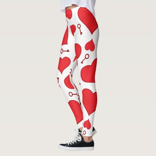 Haar hart Leggings (Links)