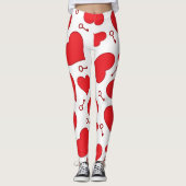 Haar hart Leggings (Voorkant)