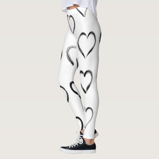 Haar hart Leggings (Links)