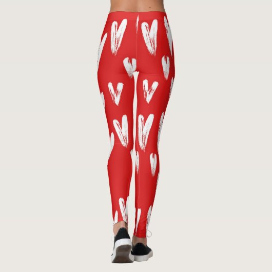Haar hart Leggings (Achterkant)