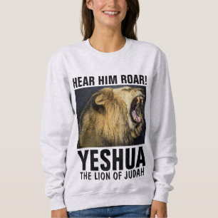 HAAR HEM ROAR! YESHUA, LION OF JUDAH T-Shirts